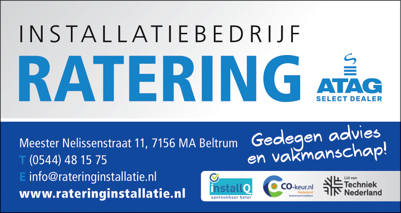 Ratering installatie logo